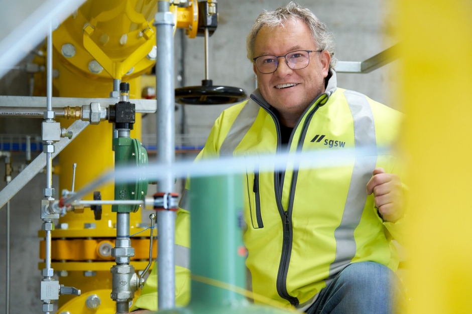 Hampi Speck, Ressortleiter Netzbetrieb im Bereich Wärme, Gas und Wasser der sgsw, war bei der Umstellung der Gasversorgung vor zehn Jahren dabei.